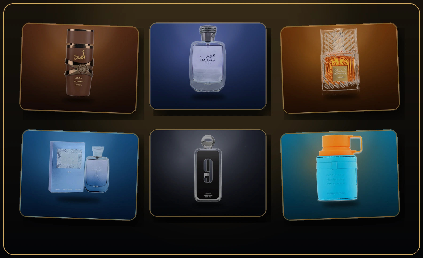 Discovery Pack de seis perfumes